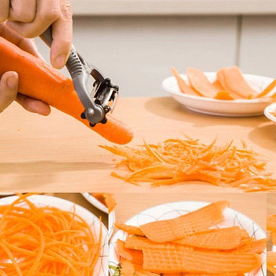 High quality multifunctional tool : peel, grate and slice