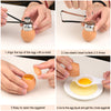 Handy egg shell cutter